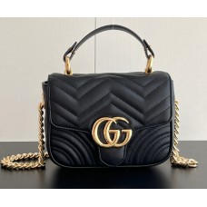 BOLSA GUCCI MINI MARMONT COM ALÇA SUPERIOR