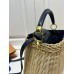 BOLSA LOUIS VUITTON CAPUCINES RAFFIA 