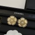 BRINCO CHANEL FLOR DOURADO 