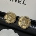 BRINCO CHANEL FLOR DOURADO 