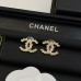 BRINCO CHANEL ONDULADO DE STRASS