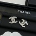 BRINCO CHANEL PÉROLAS E STRASS PEQUENO